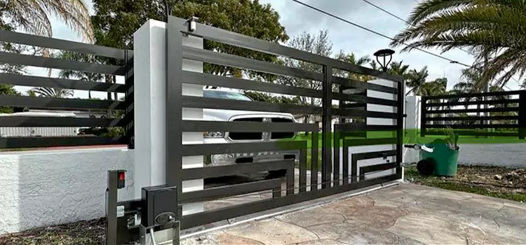 Automatic Driveway Gate Installation Candler-McAfee