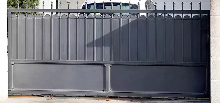 Metal Driveway Gate Installation Candler-McAfee