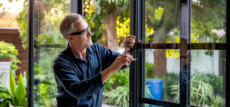 Replacing Sliding Door Lock Candler-McAfee